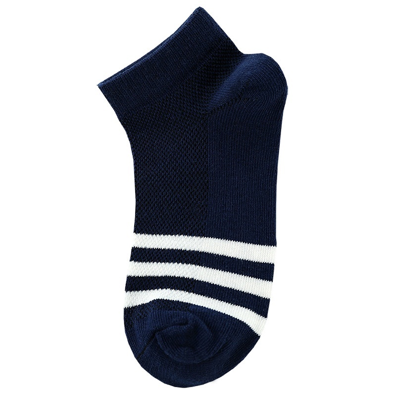 Children's Solid Color Short Socks - Image 5