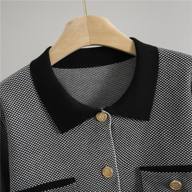 Classic Style Fashion Women's Temperament Coat Wide-leg Pants Two-piece Set - Image 3