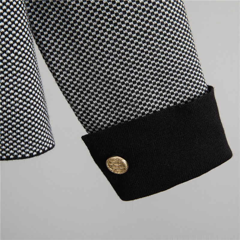 Classic Style Fashion Women's Temperament Coat Wide-leg Pants Two-piece Set - Image 4