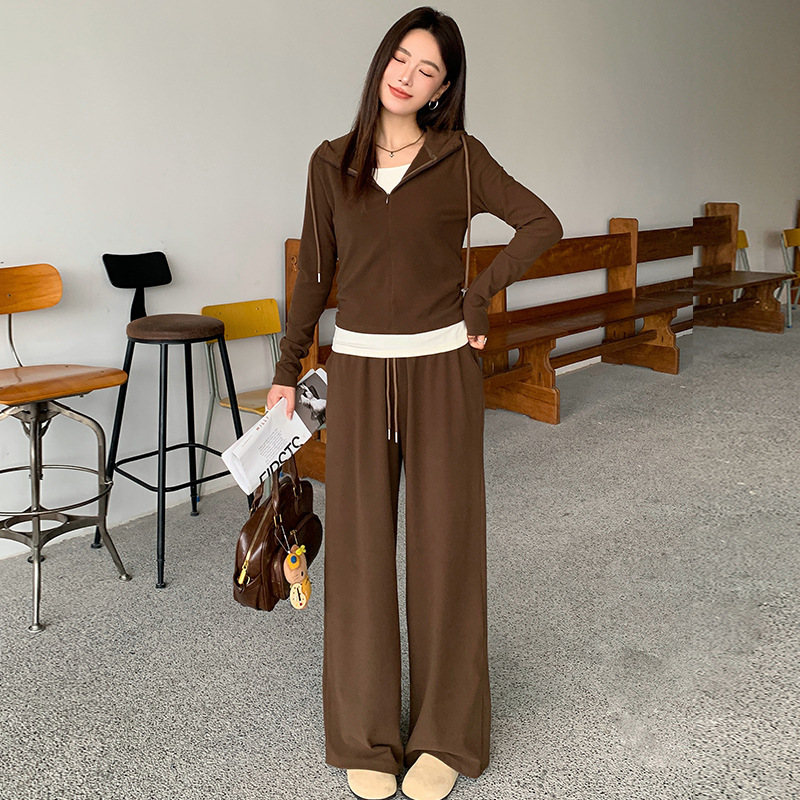 Fashionable Stylish Sweatshirt Casual Sportswear Suit - Image 8