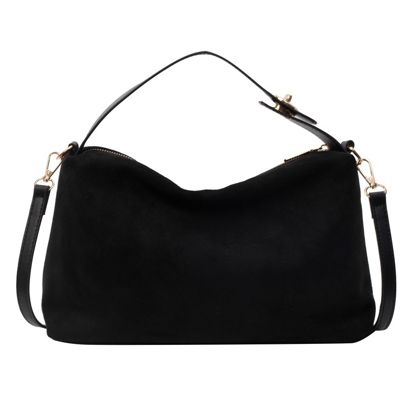 Retro Frosted Handbag Niche Underarm Women - Image 4