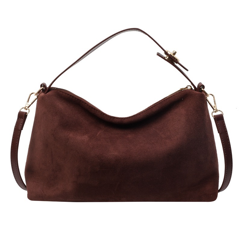 Retro Frosted Handbag Niche Underarm Women - Image 6