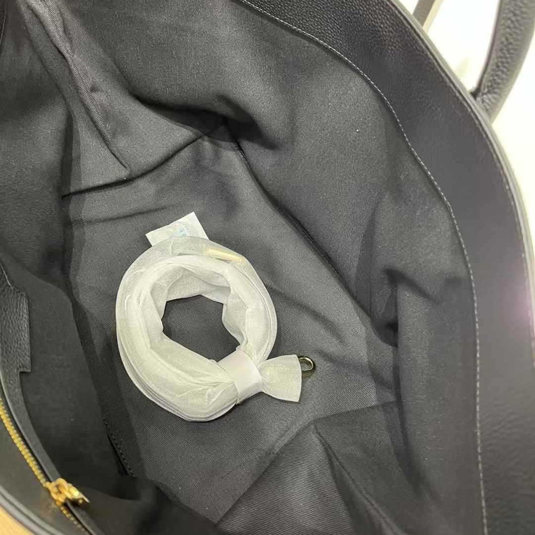 Simple Crossbody First Layer Cowhide Large Capacity Totes - Image 3