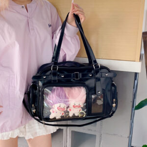 Bow College Style JK Girl Uniform Hand-carrying Bar Pain Doll Bag