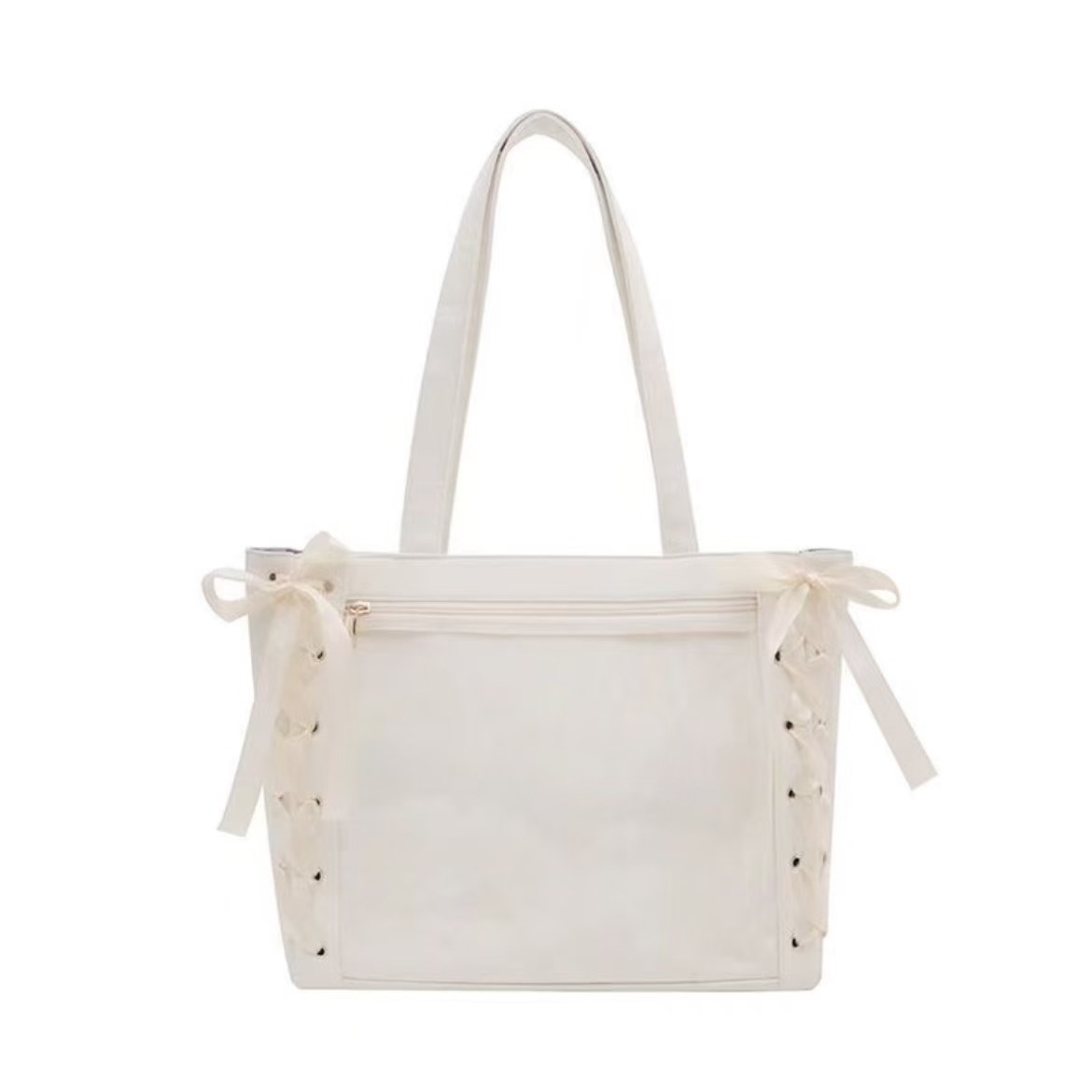 Secondary Transparent Large Capacity Tote Bag - Image 5