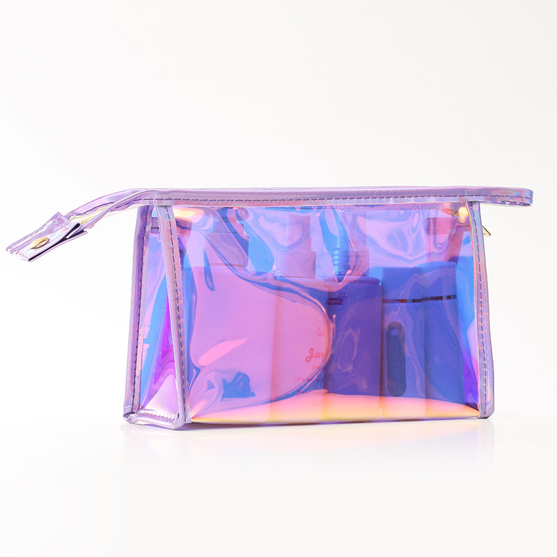 Transparent Laser Cosmetic Bag Women's Portable And Simple Waterproof - Image 7