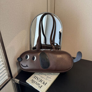 Sausage Dog Pack One Shoulder Retro Frosted Crossbody Bag