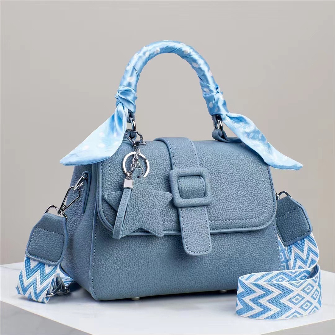 Solid Color Spring And Summer Handbag