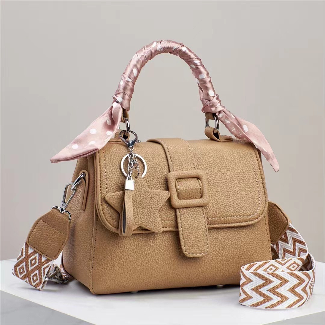 Solid Color Spring And Summer Handbag - Image 5
