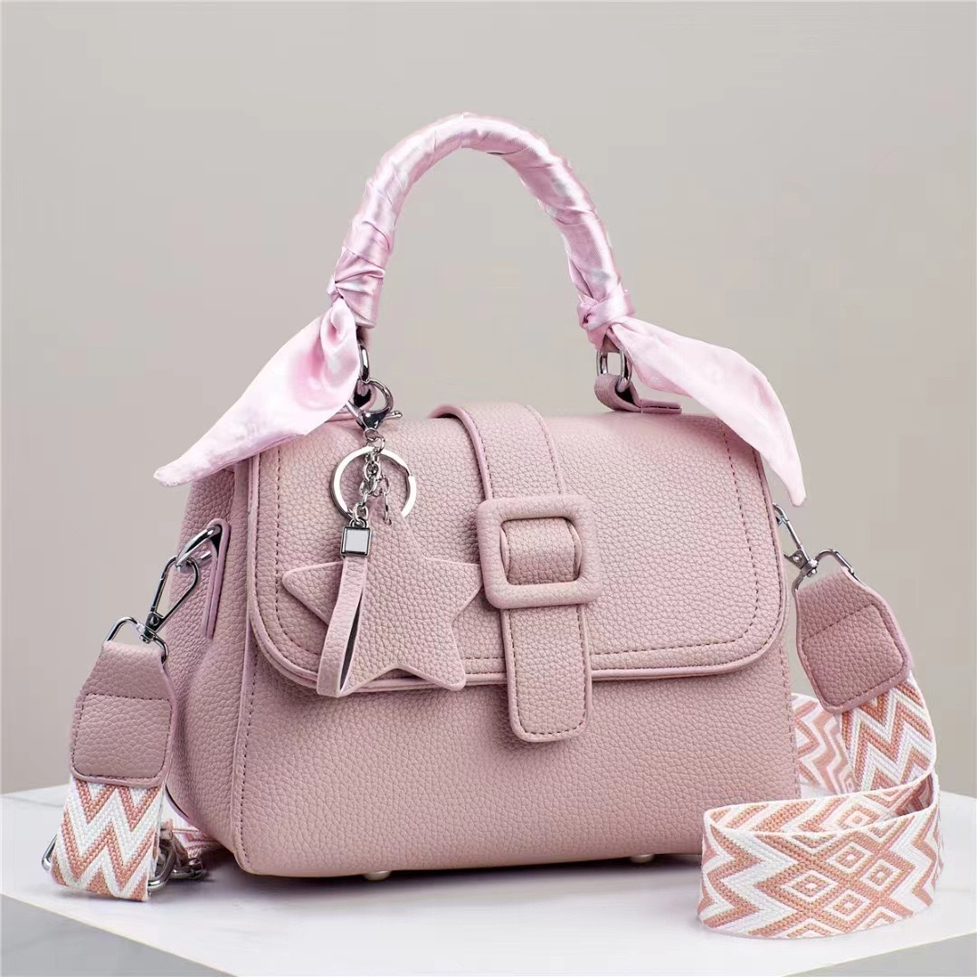 Solid Color Spring And Summer Handbag - Image 7