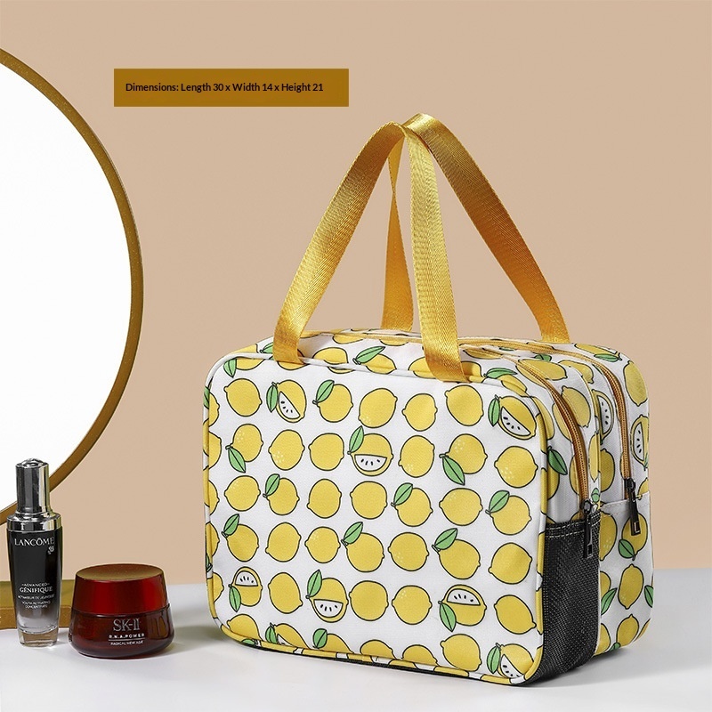 Cosmetic Storage Makeup Bag Large Capacity Double-layered - Image 9