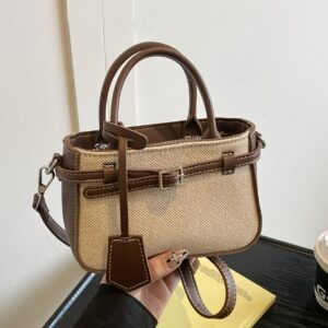 Commuter-friendly Tote New-style Single-shoulder Crossbody Bag With Stunning French Aesthetic