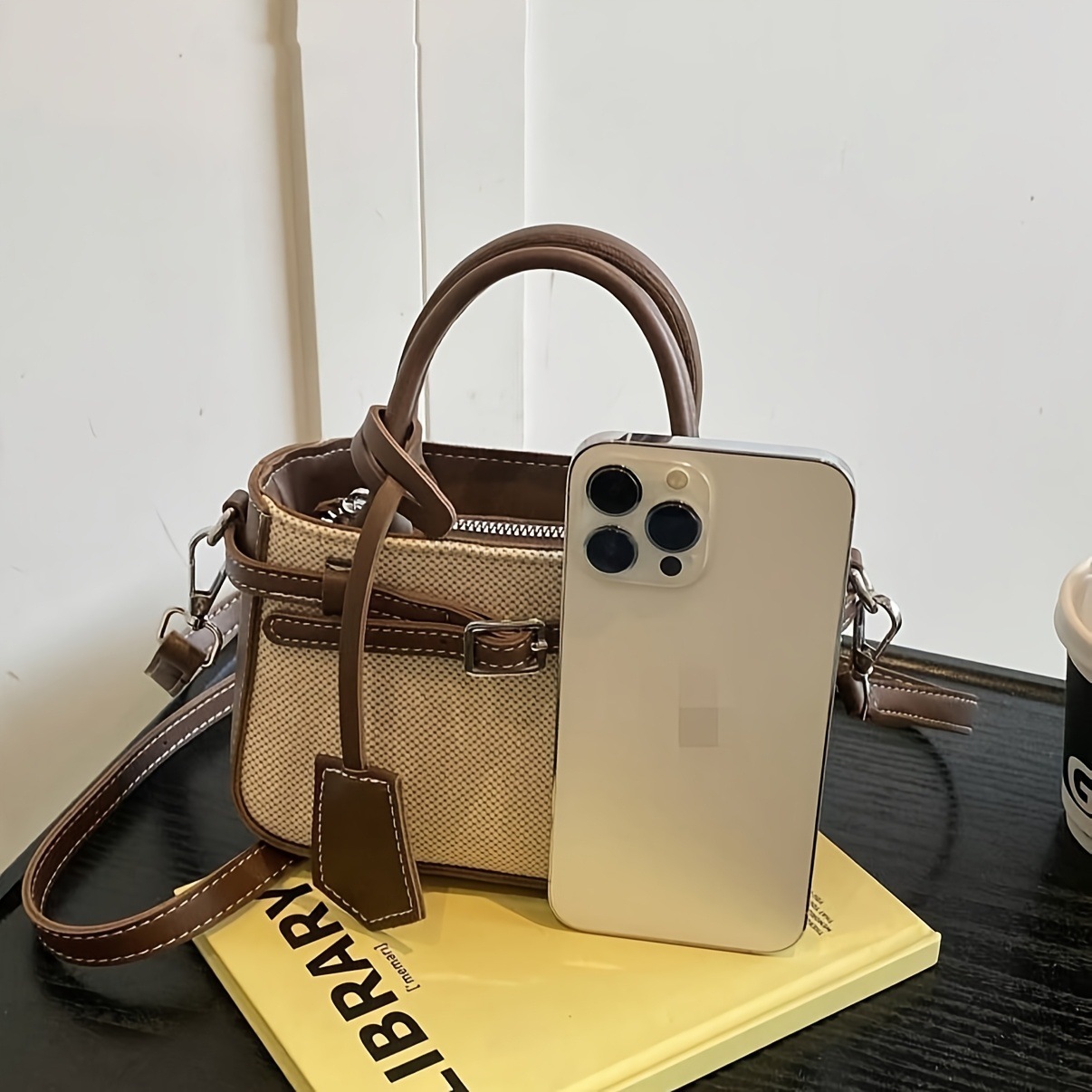 Commuter-friendly Tote New-style Single-shoulder Crossbody Bag With Stunning French Aesthetic - Image 2