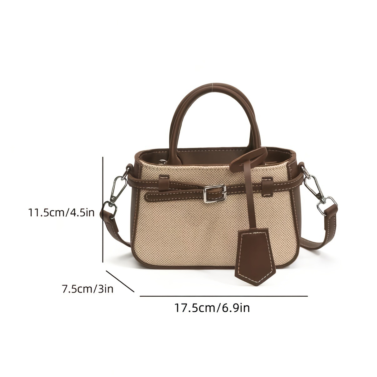 Commuter-friendly Tote New-style Single-shoulder Crossbody Bag With Stunning French Aesthetic - Image 3