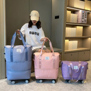Large-capacity Travel Bag With Omnidirectional Wheels