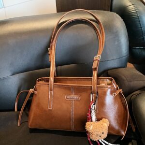 Fashionable Retro Minimalist Womens Shoulder Bag