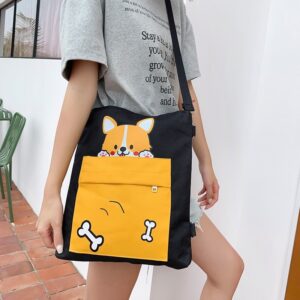 Womens Oxford Cloth Tote Bag Multi-Functional For Students