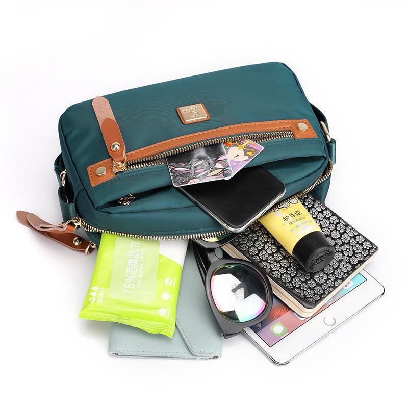 Solid-color Nylon Crossbody Womens Shoulder Bag - Image 2