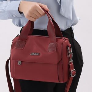 Retro Nylon Multi-functional Stylish Commuter Shouldercrossbody Bag