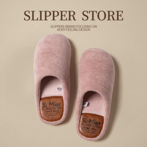 Indoor Mute Household Bedroom Floor Slippers