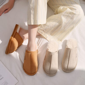 Indoor Warm Plush Cotton Slippers