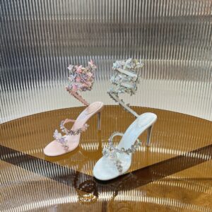 Amoi Crystal Elegant Fashion Outerwear High Heels