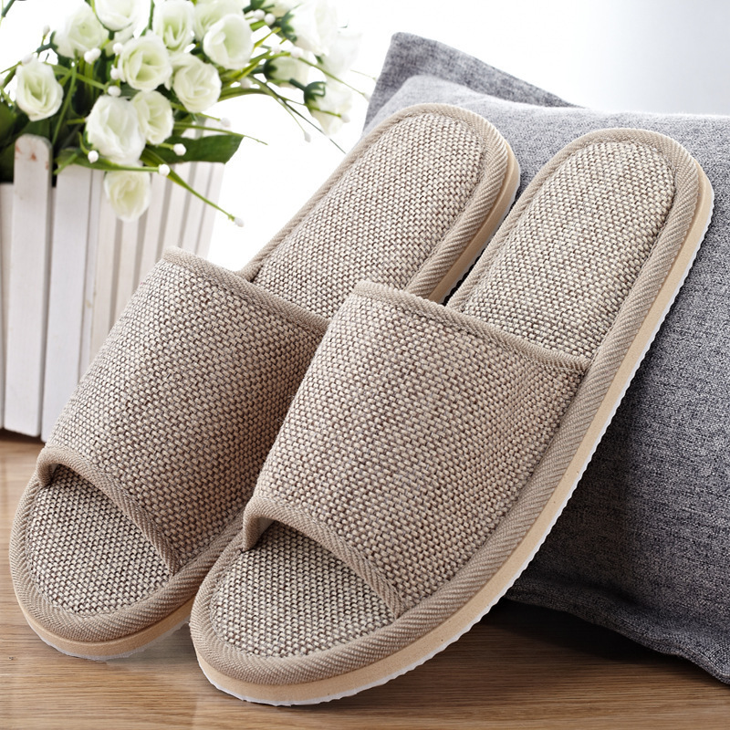 Couples Indoor Floor Slippers Solid Color - Image 8