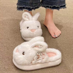 New Interior Home Fleece-lined Warm And Cute Plush