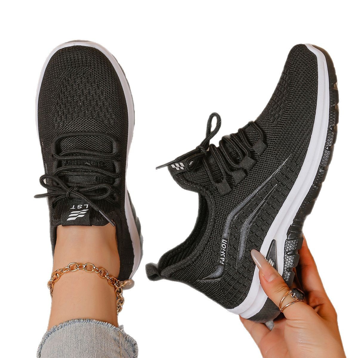 New Fashion Casual Sports Mesh Women's Shoes - Image 5