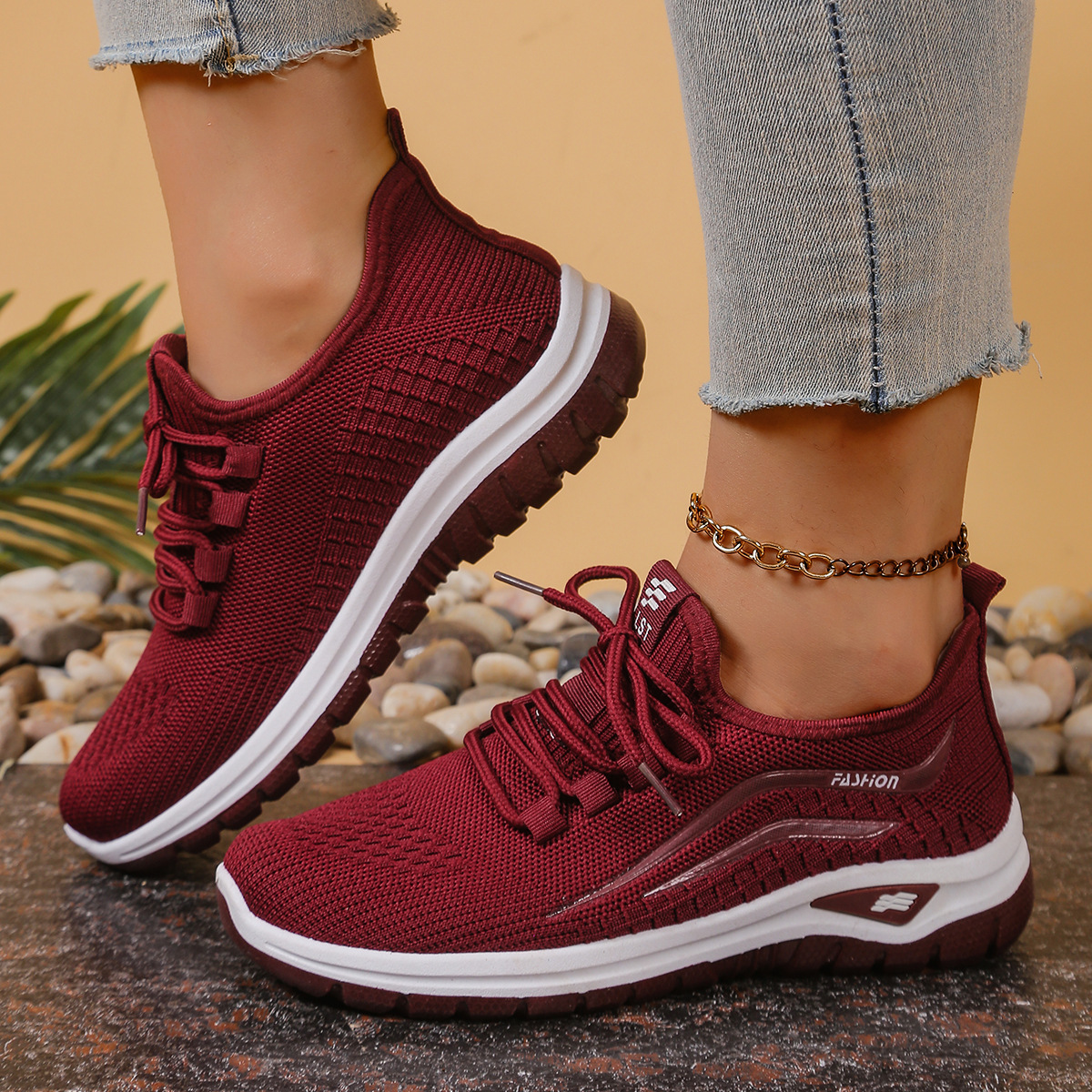 New Fashion Casual Sports Mesh Women's Shoes - Image 9