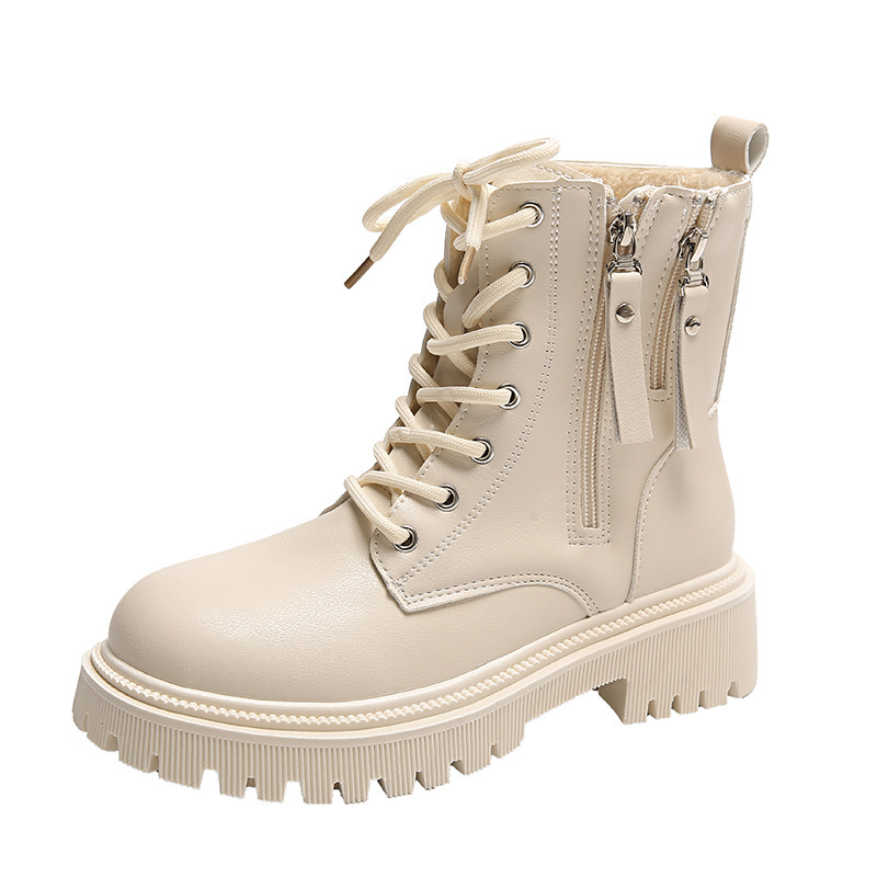 Women's Plus Size British-style Martin Boots - Image 6