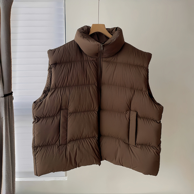 New-style Loose-fit Plus-size Women's Down Vest - Image 2