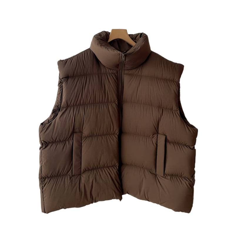 New-style Loose-fit Plus-size Women's Down Vest - Image 5