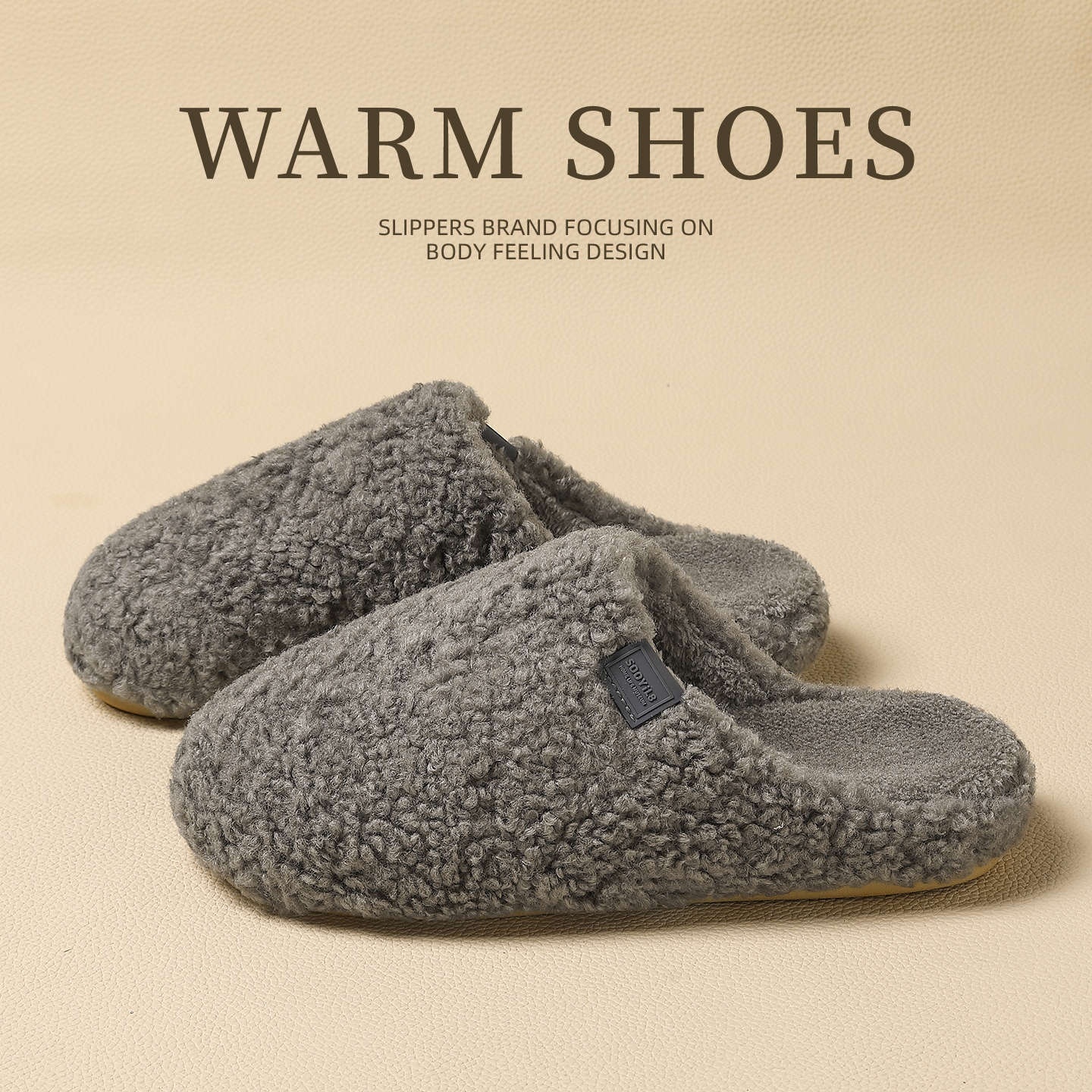 Womens Cozy Thick Soled Slippers For The Home - Image 7