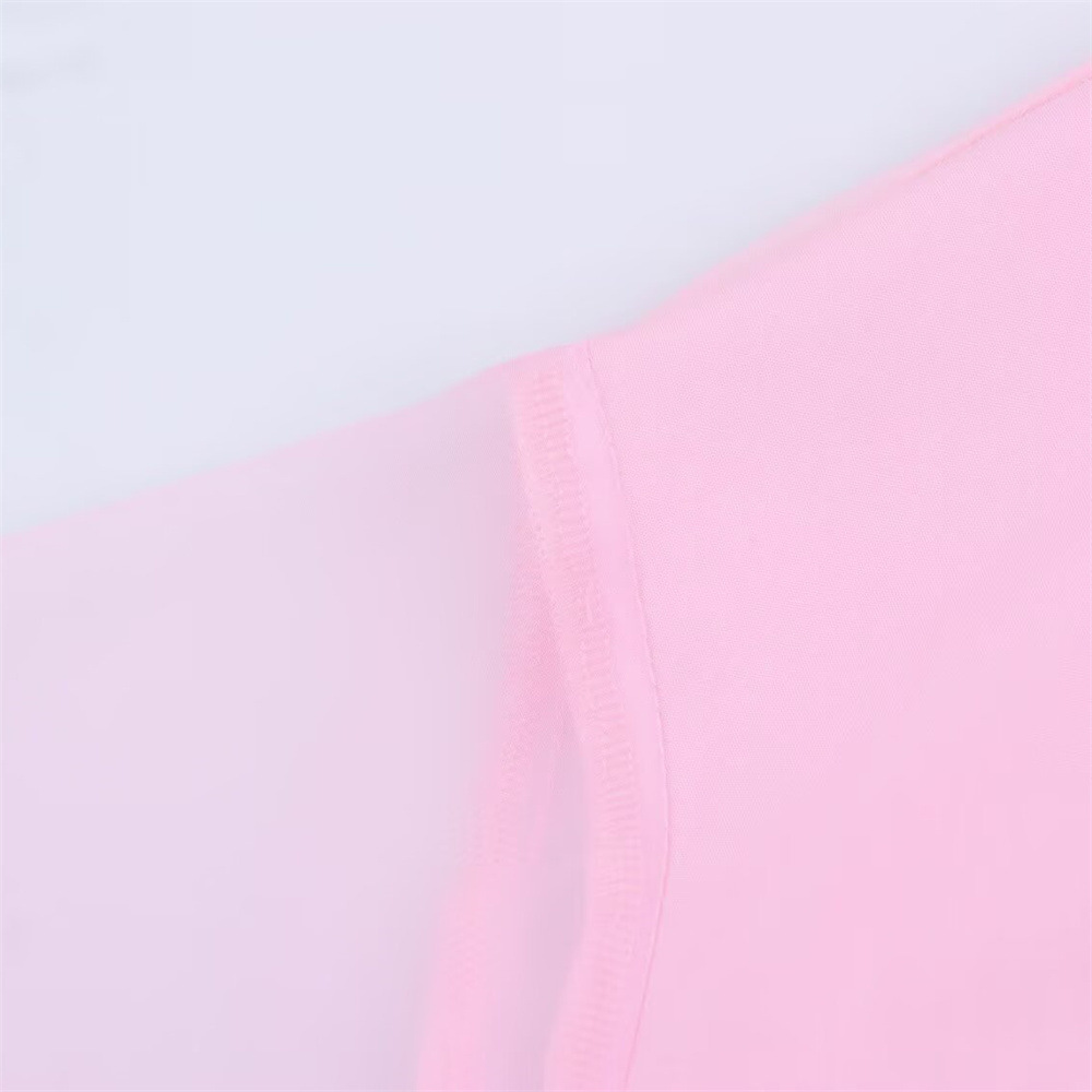 Spring Women's Long-sleeved Sheer Tulle Patchwork Loose-fit Blouse - Image 4