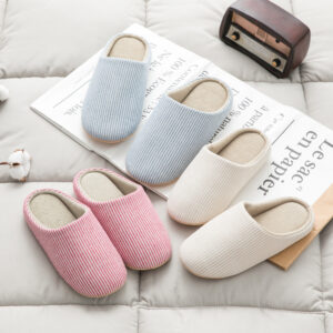 Indoor Soft Bottom Plus Size Non-slip Silent Cloth Bottom Slippers
