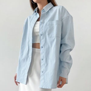 Women's Elegant Simple Solid-Color Loose-Fit Blouse