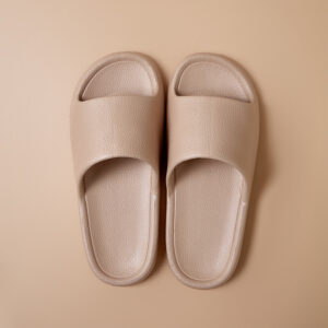 EVA Women's Summer Leather Slippers Hollow Out