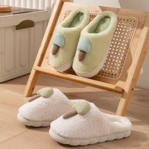 Cute Cotton Slippers Winter Home Indoor And Outdoor Thick Bottom Non-slip Warm