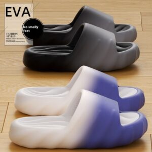 Women's Slippers Simple Gradient Interior Home Non-slip Platform