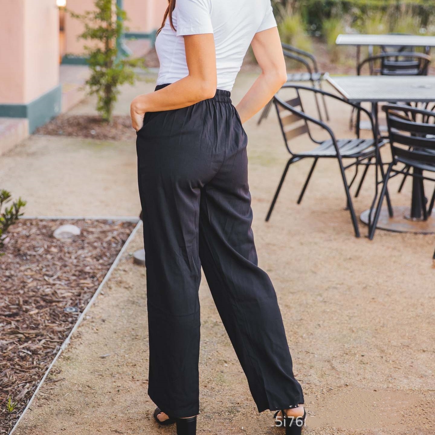 High Waist Temperament Commuting Figure Flattering All-matching Women's Wear Pencil Pants - Image 4