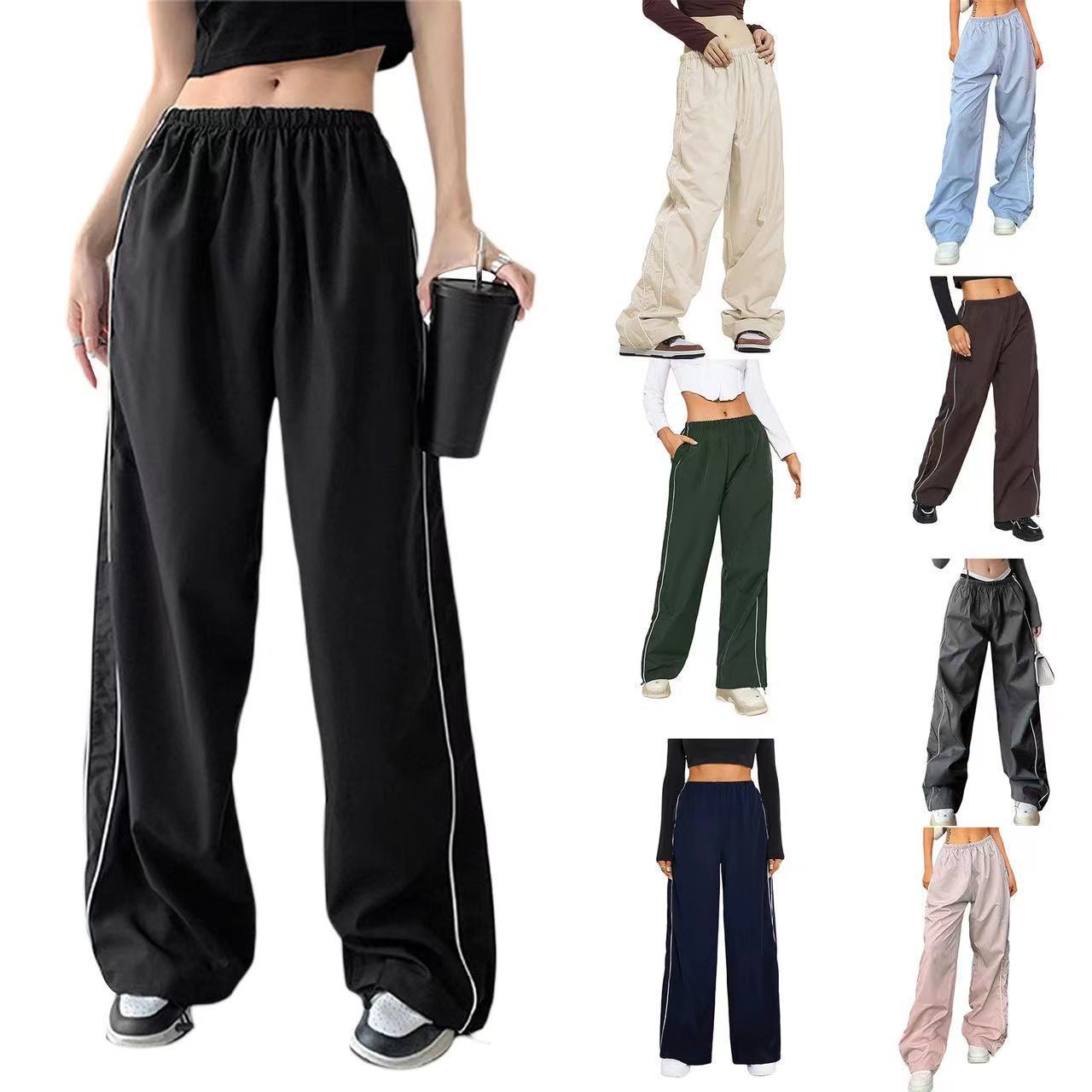 Women's Street Style Ankle-tied Trousers - Image 2