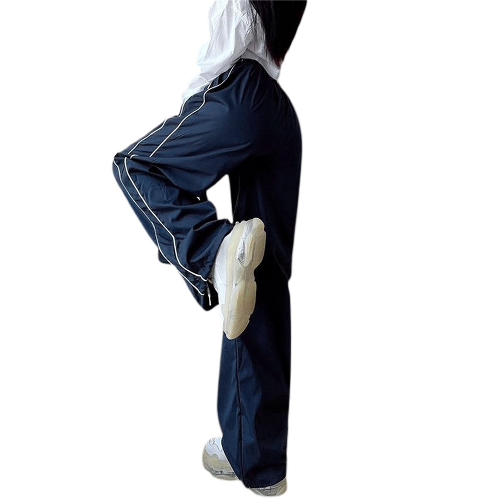 Women's Street Style Ankle-tied Trousers - Image 8