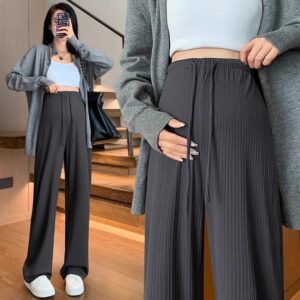 Pregnant Women's Pants Summer Wear Outside Without Belly Support