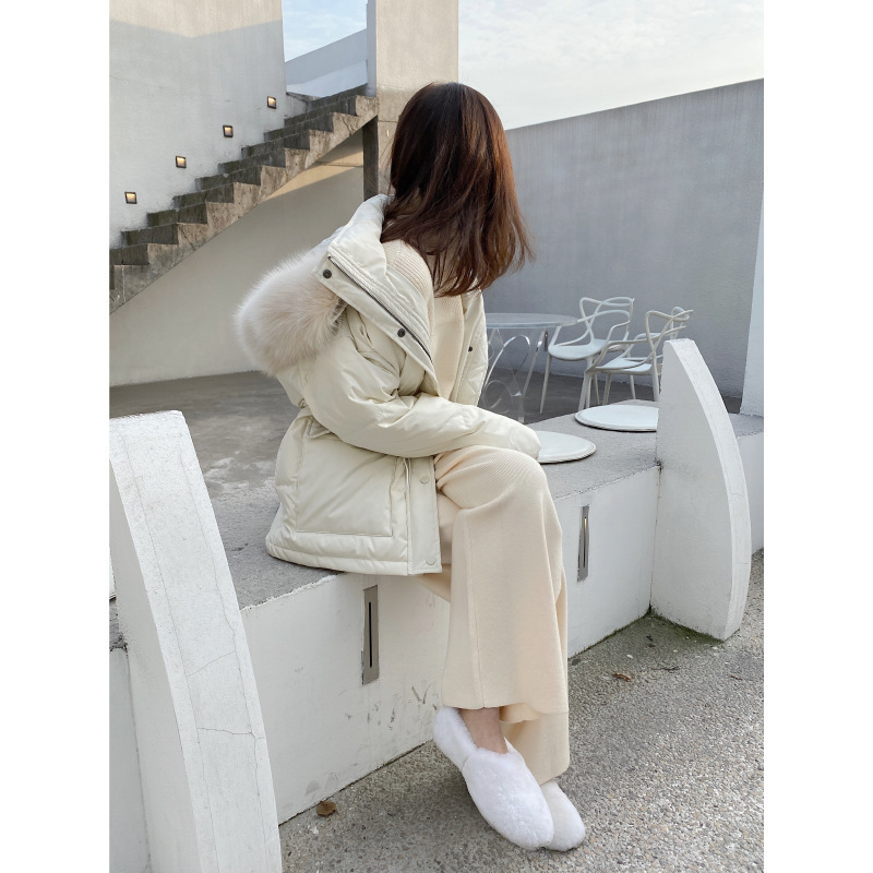 Women's Autumn And Winter Knitting Wide-leg Pants High Waist Drooping Mopping Casual - Image 3