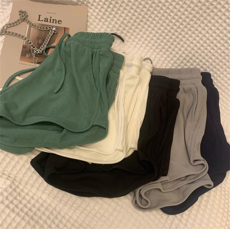 Womens Versatile All-match Wide-leg Outerwear Yoga Pants In Solid Colors - Image 2