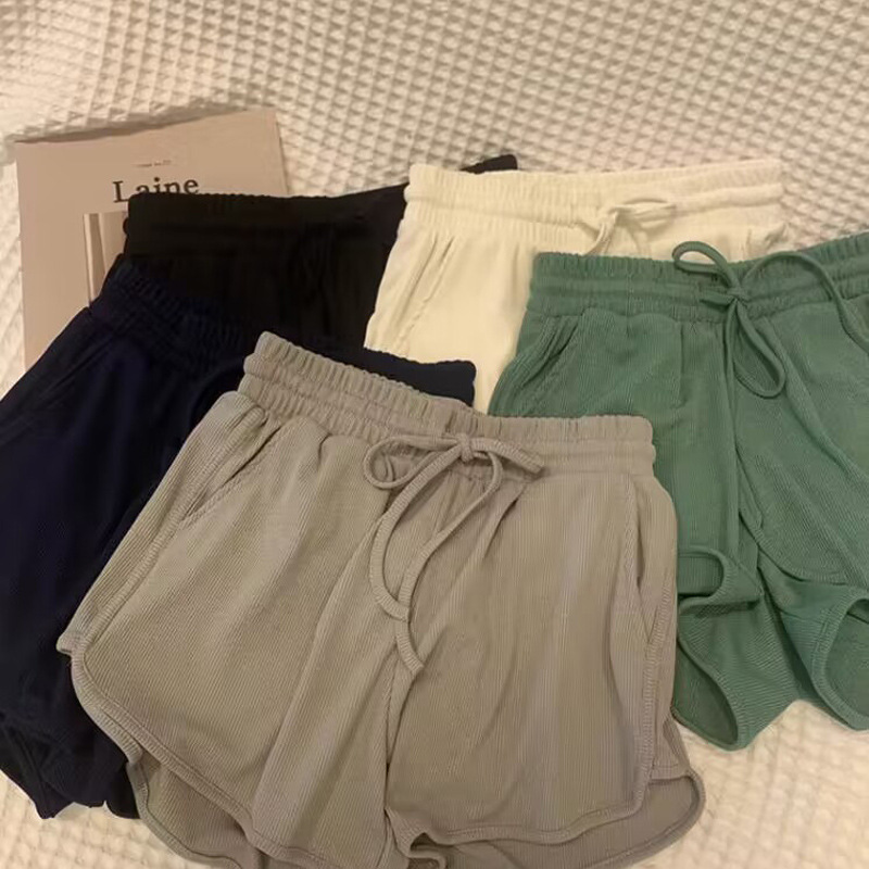 Womens Versatile All-match Wide-leg Outerwear Yoga Pants In Solid Colors - Image 3