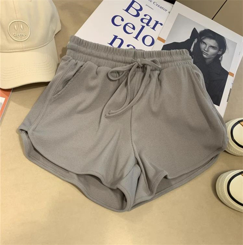 Womens Versatile All-match Wide-leg Outerwear Yoga Pants In Solid Colors - Image 6