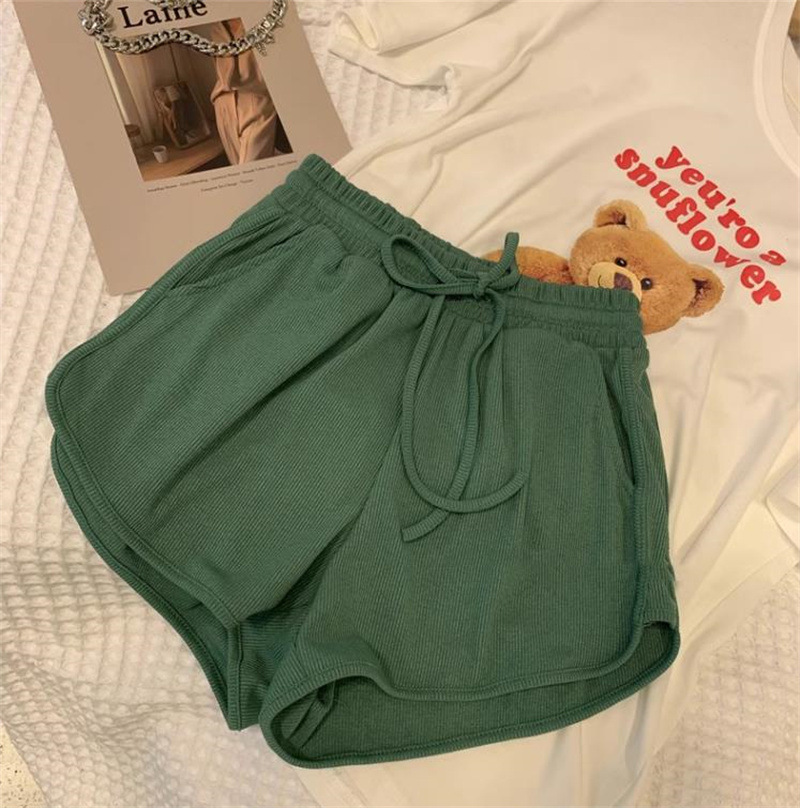 Womens Versatile All-match Wide-leg Outerwear Yoga Pants In Solid Colors - Image 9