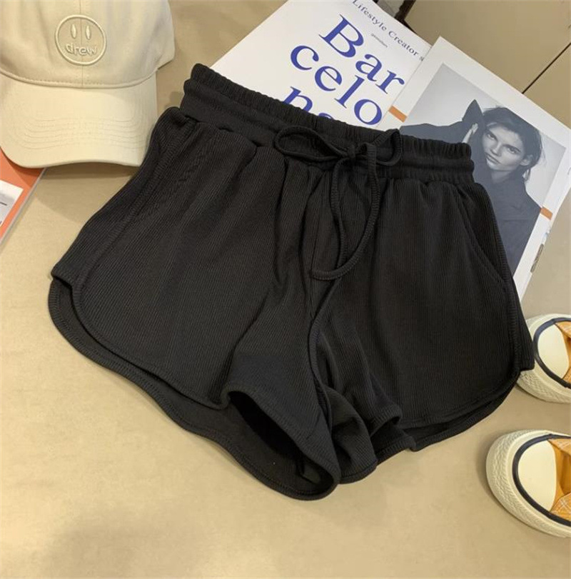 Womens Versatile All-match Wide-leg Outerwear Yoga Pants In Solid Colors - Image 10